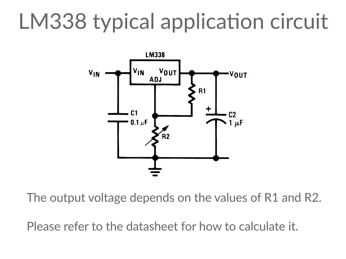 5 x LM338T Adjustable Voltage Regulator 5A
