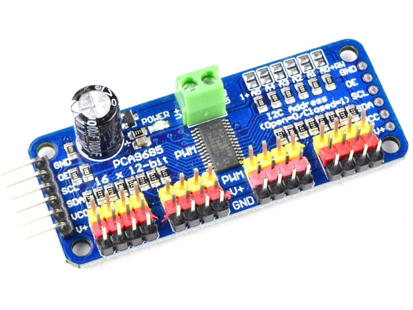 Arduino Esp8266 ESP32 WEMOS SMARTER ELECTRONICS UNIVERSAL-SOLDER SIMPLY Digital-Analog-Wandler DAC 12 Bit MCP4725 I2C