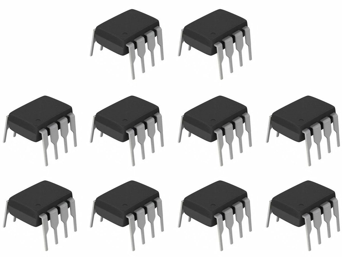 SMD 8 PIN DUAL COMPARATOR UK STOCK 10 x GL393D Goldstar Cross to LM393D