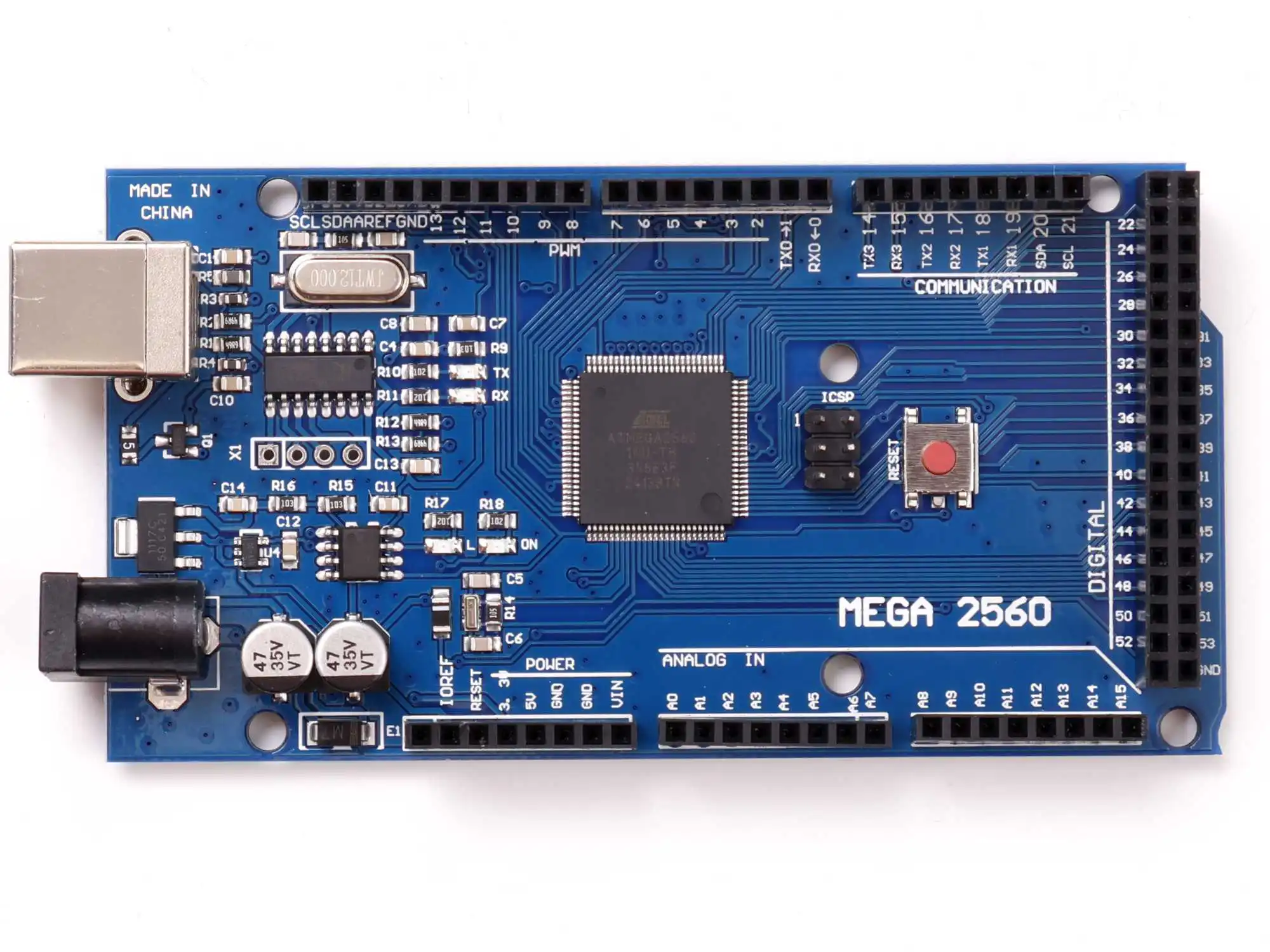 26043 | Arduino MEGA 2560 (compatible) CH340 USB UART