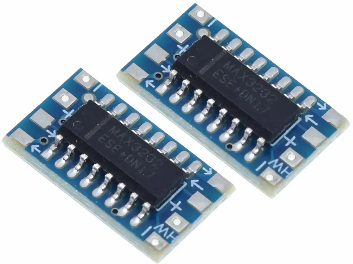 26649 | 2 x MAX3232 Mini RS232 TTL UART module