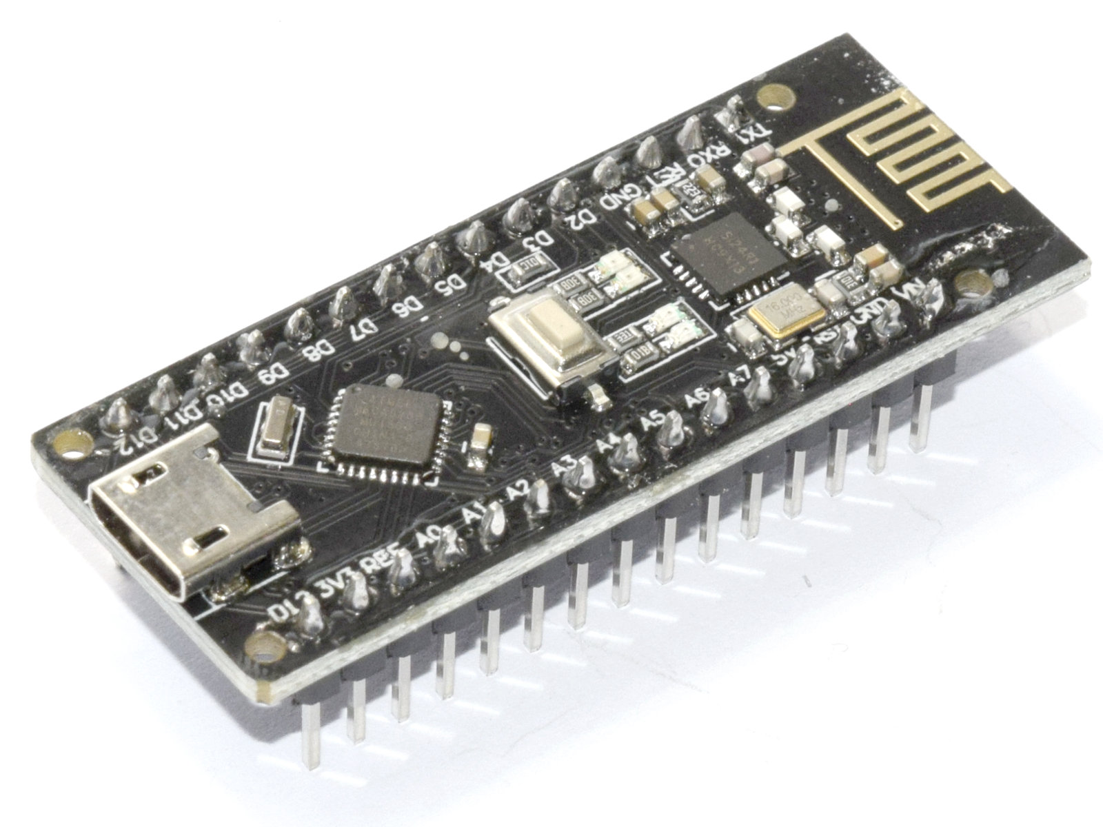 NANO V3 wireless Atmega328P + nRF24L01 - Arduino compatible (26786) image.