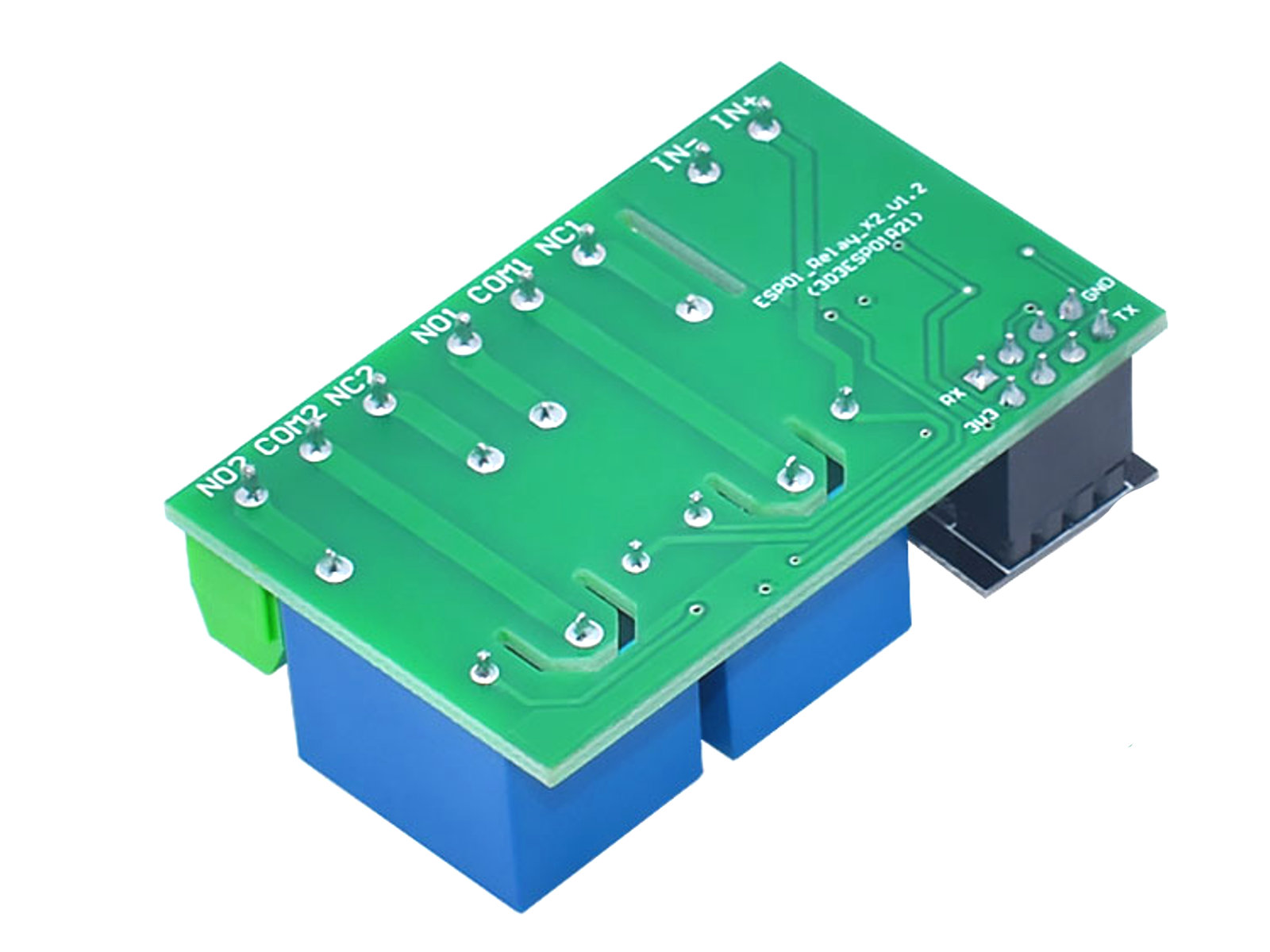 Dual Wi-Fi Relay Module ESP8266 max. 10A (26794)
