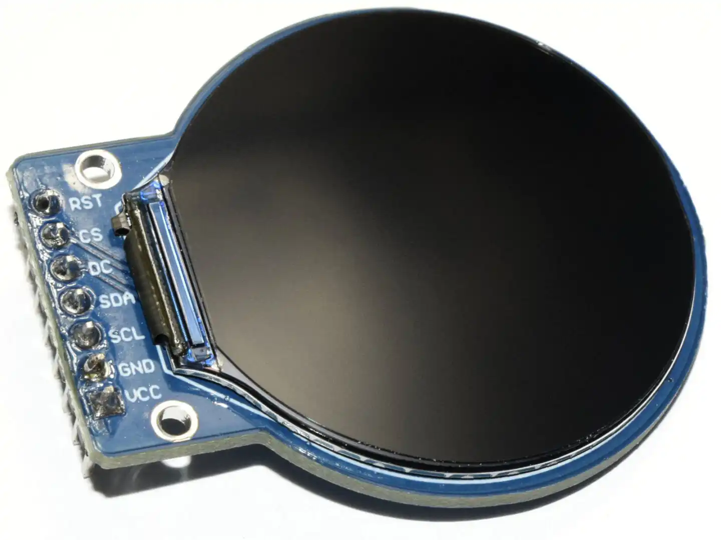 26846 | IPS TFT display round 1.28 inch - 240x240 GC9A01 controller
