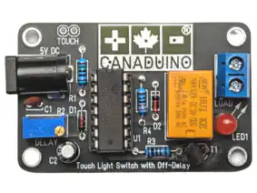 26852 | Touch Sensor Light Switch with Off-Delay 0-60s DIY kit