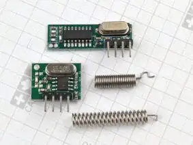 26853 | Superheterodyne 433MHz Transmitter Receiver Kit