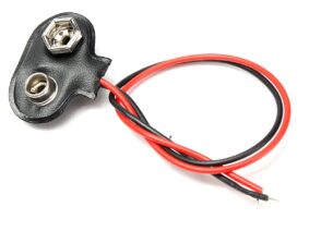 9V Battery Snap Clip with Open Ends