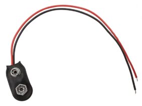 9V Battery Snap Clip with Open Ends