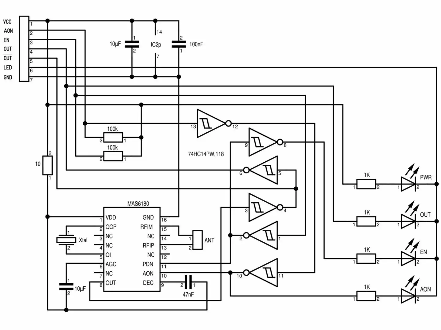 26019 | 60kHz Atomic Clock Receiver V4 (WWVB, MSF, JJY60)