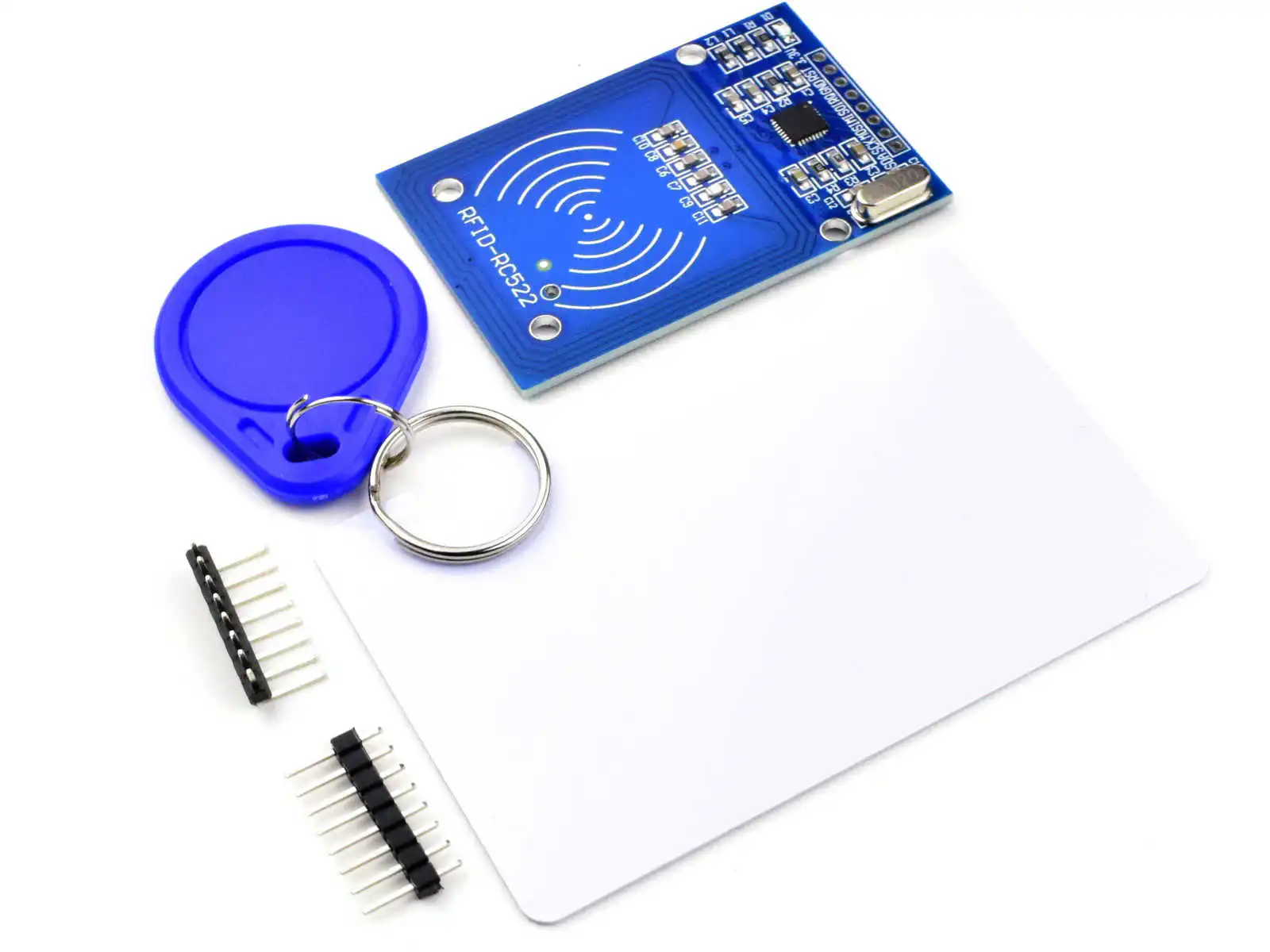 RFID Starter Kit 13.56MHz, Keyfob, Code Card, RC522