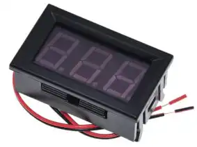 26783 | AC LED Voltmeter Panel Mount 70-500 VAC