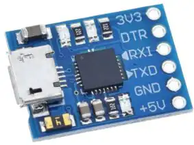 26355 | CP2102 USB UART Serial Interface 3.3V-5V