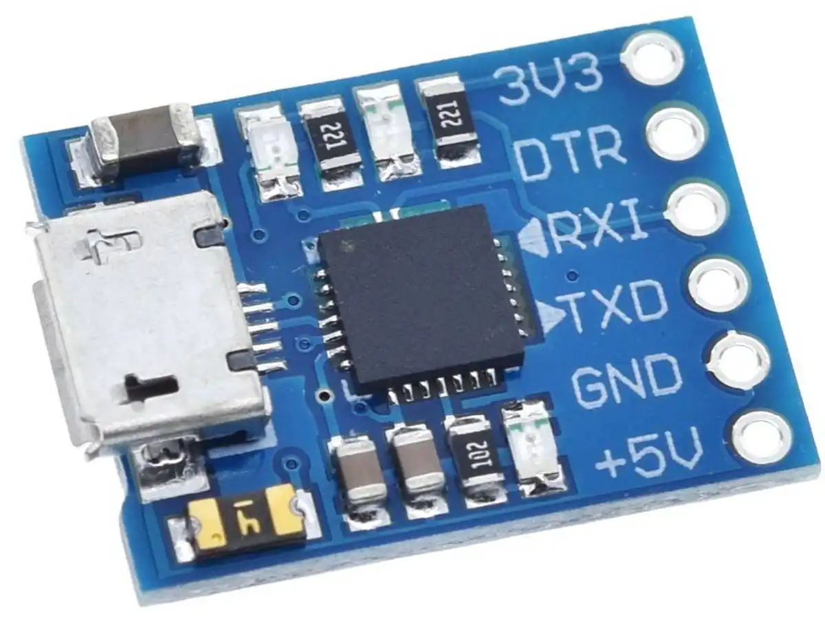 26355 | CP2102 USB UART Serial Interface 3.3V-5V