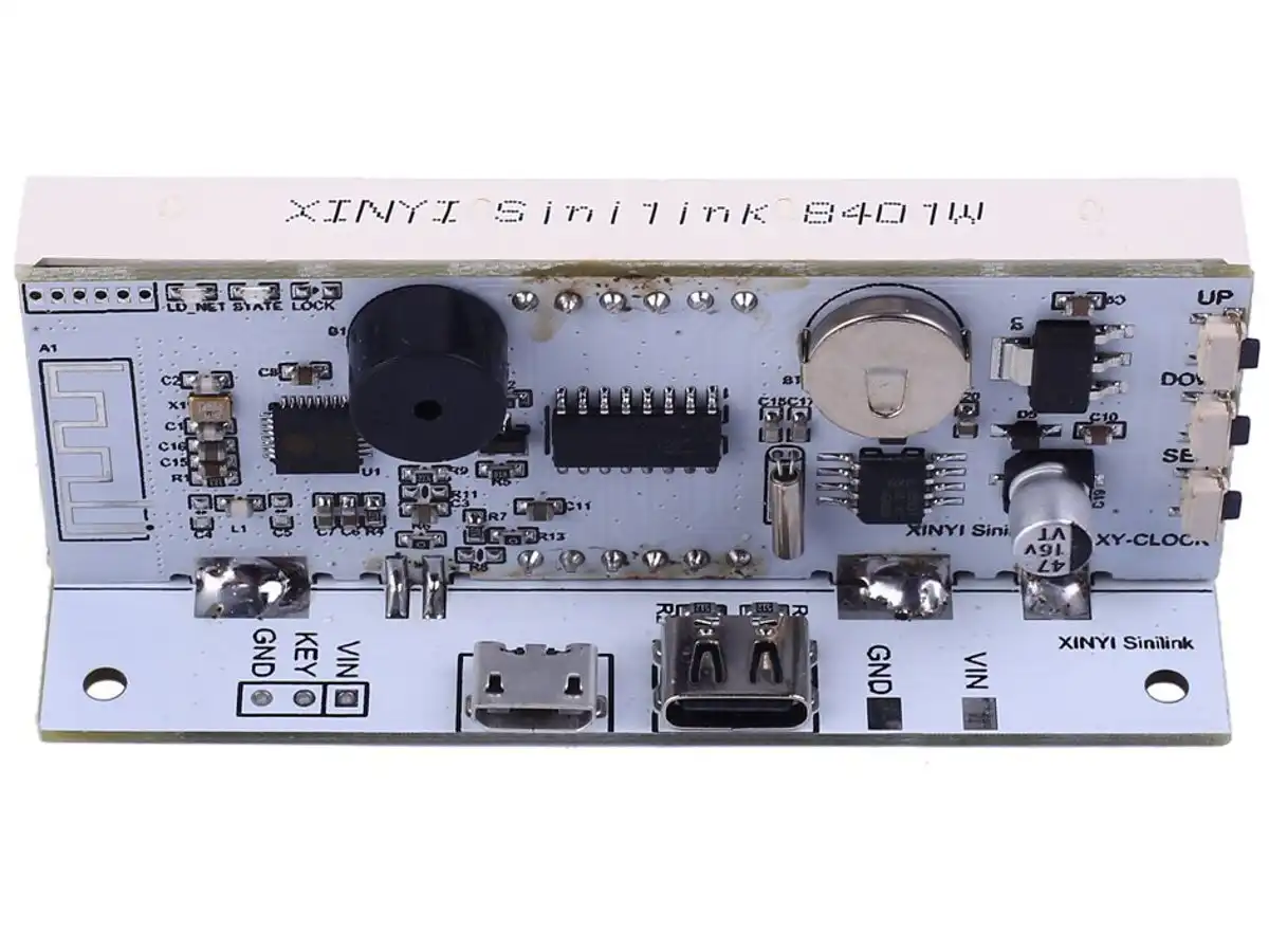 26654 | NTP Wi-Fi Clock with Alarm and App control