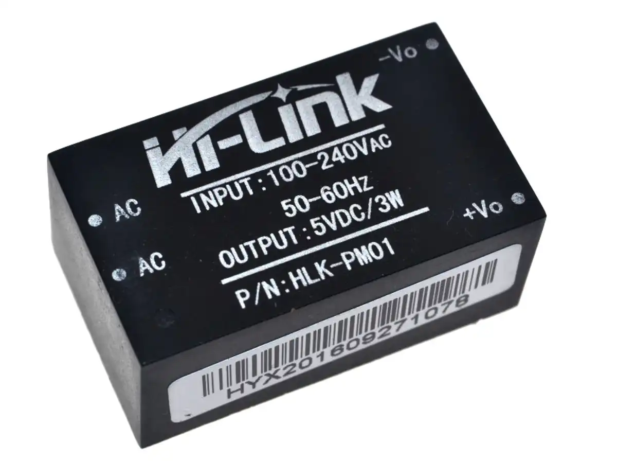 26144 | 3W AC-DC Converter 5V HLK-PM01 - 100-240VAC