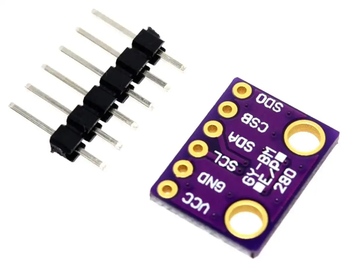 26410 | BME280 Sensor Pressure - Temperature - Humidity - I2C, SPI - 3.3V