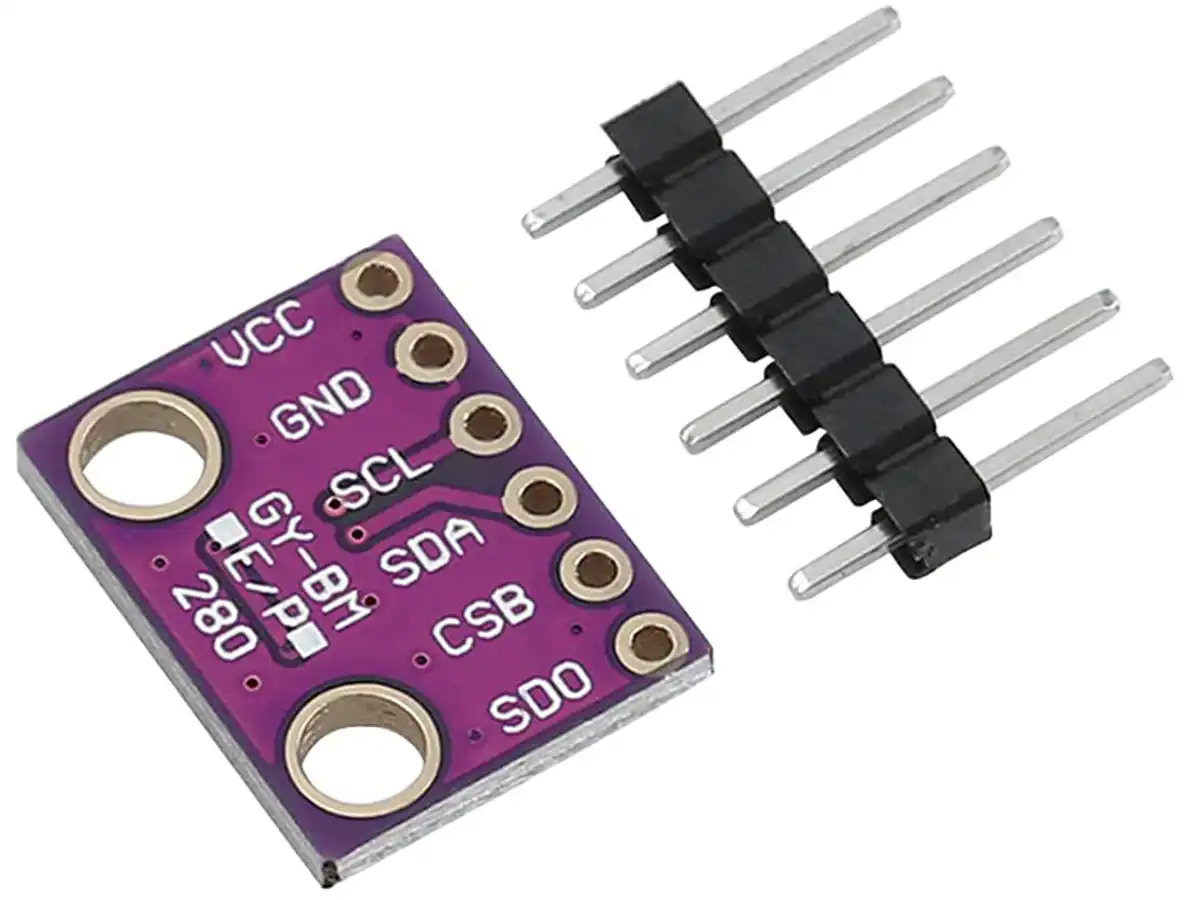 26410 | BME280 Sensor Pressure - Temperature - Humidity - I2C, SPI - 3.3V