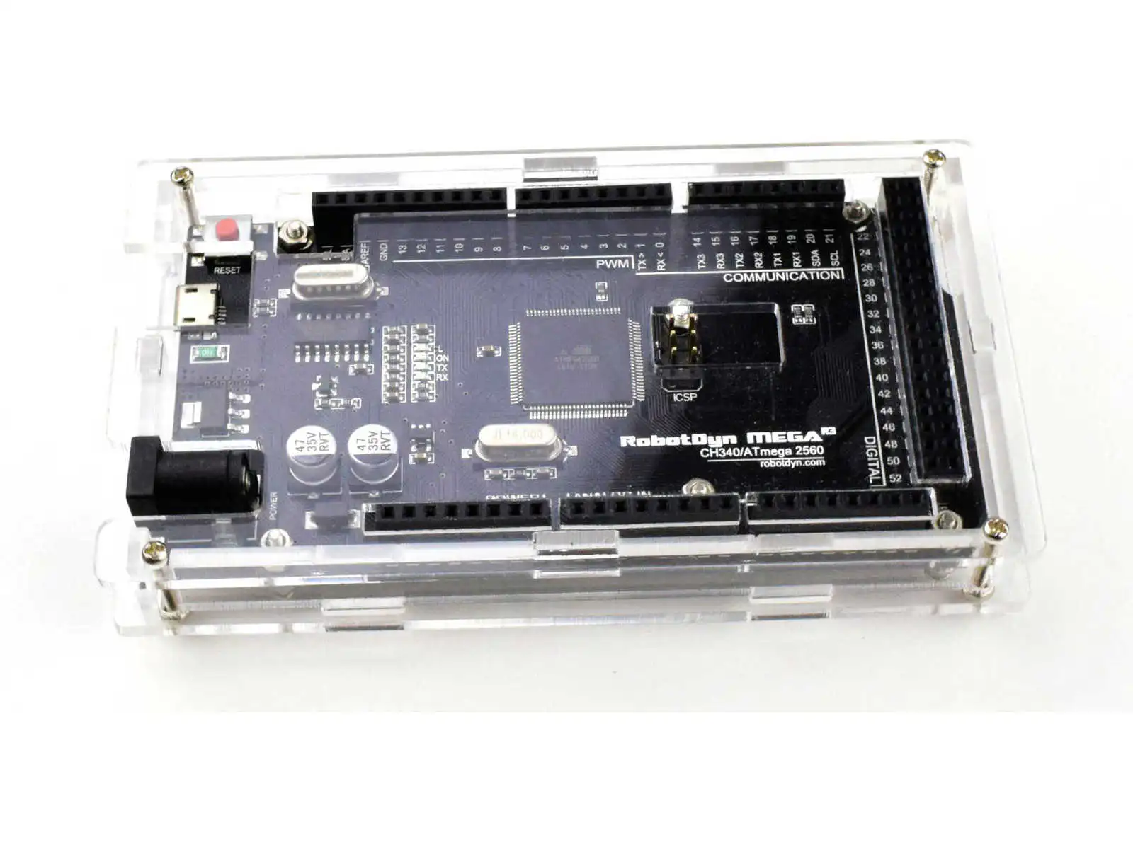 26138 | CANADUINO MEGA 2560 R3 Enclosure (acrylic)