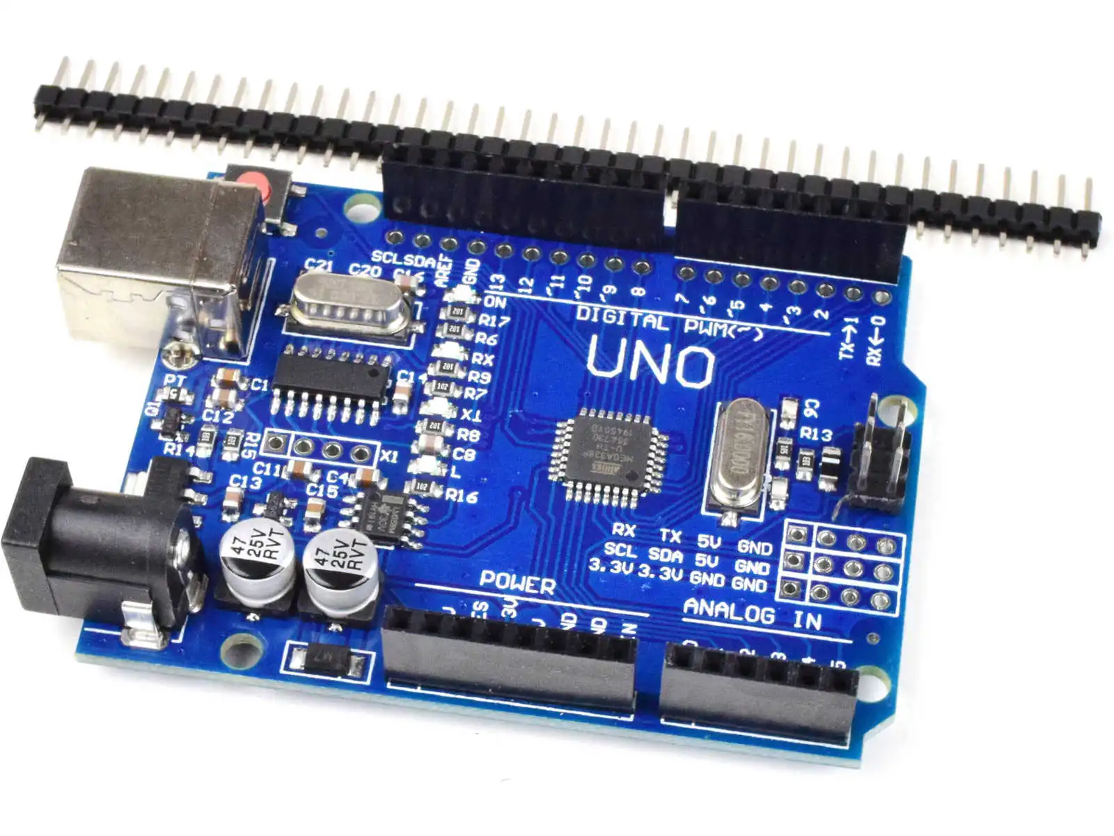 26025 | Arduino UNO R3 (compatible) Atmega328P with CH340 USB