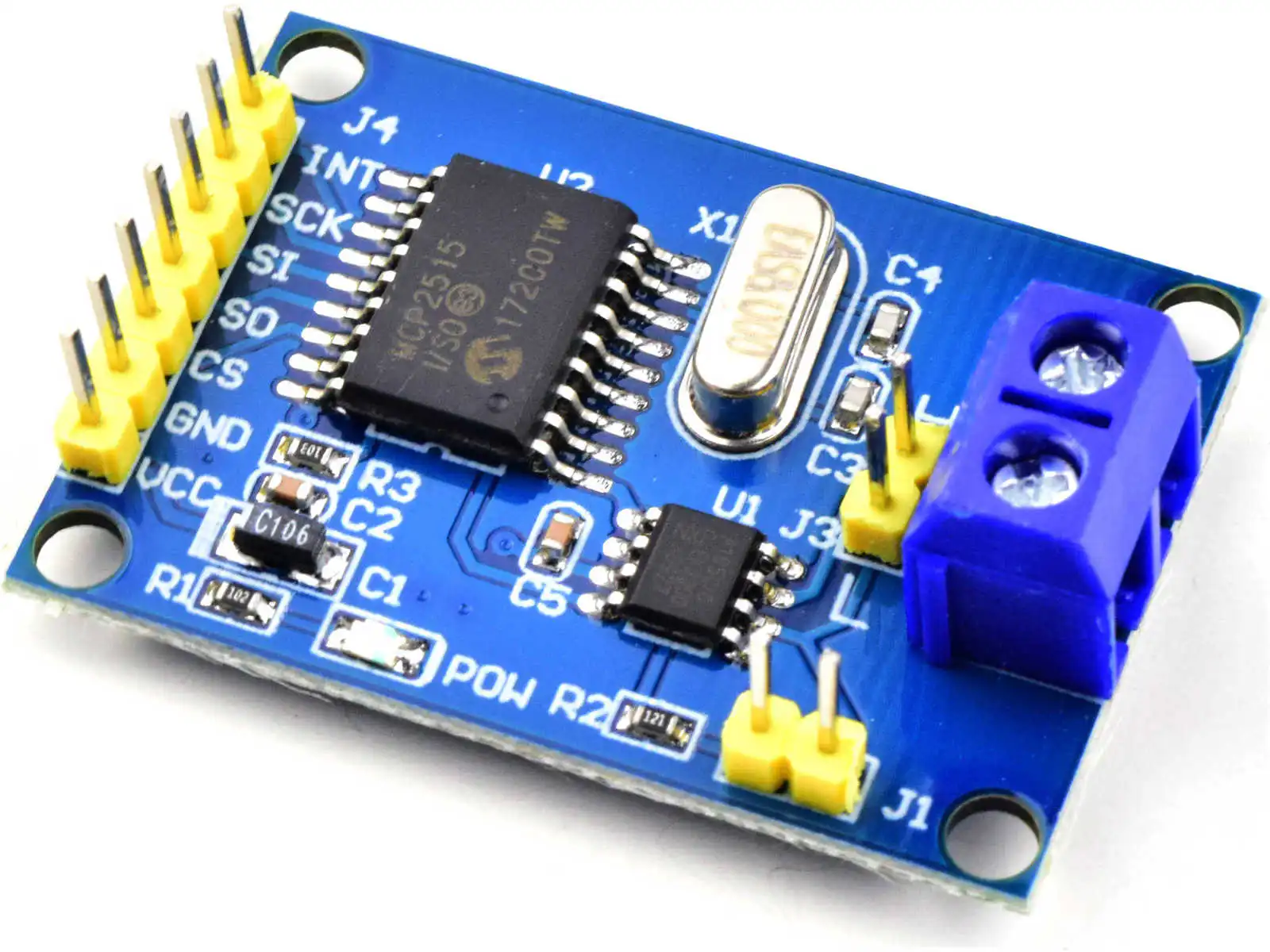 26401 | SPI CAN Bus Interface with MCP2515 and TJA1050