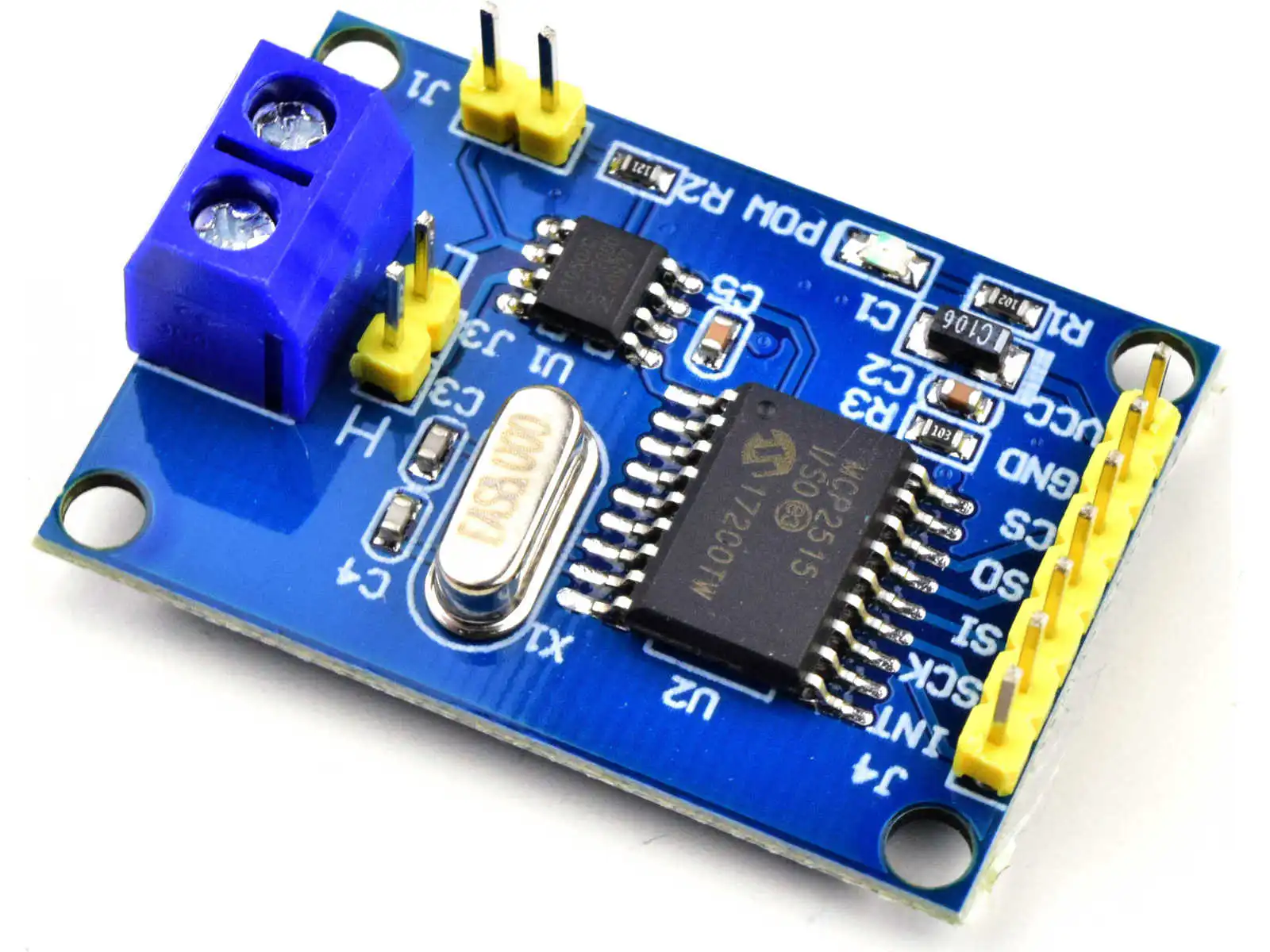 26401 | SPI CAN Bus Interface with MCP2515 and TJA1050