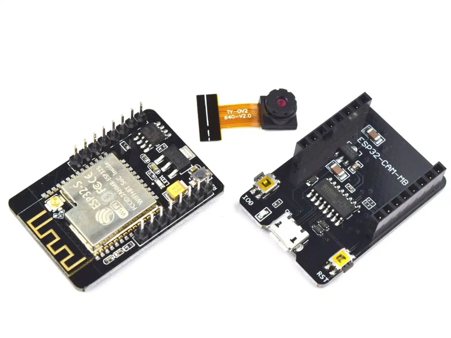 26570 | ESP32-CAM with ESP32-CAM-MB USB Programming Adapter