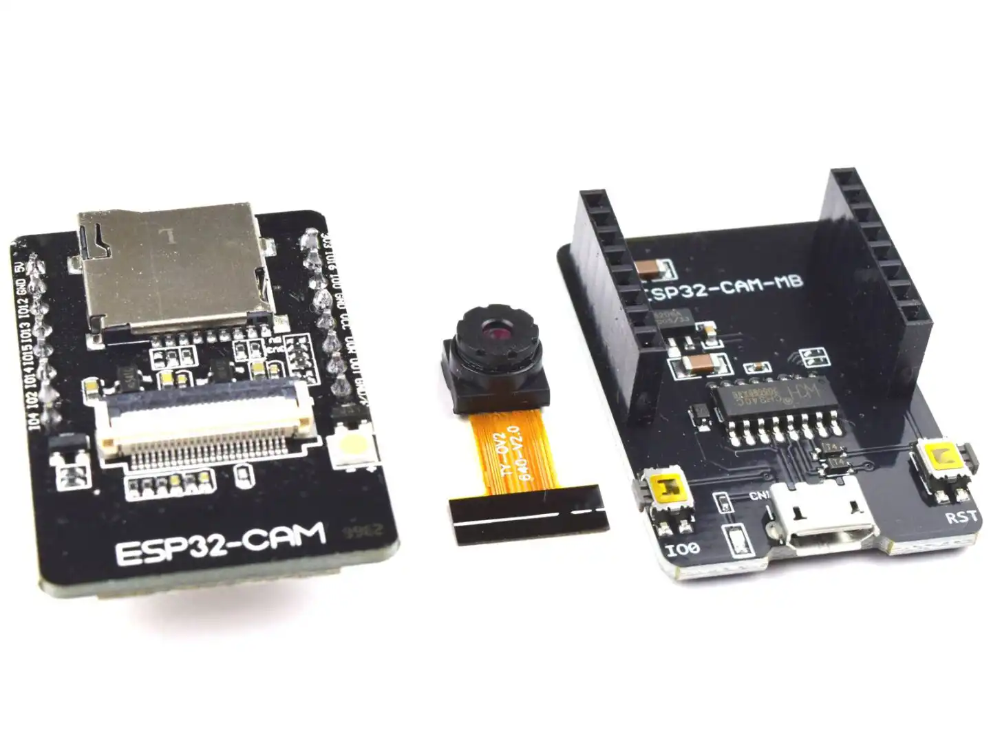 ESP32-CAM With ESP32-CAM-MB USB Programming