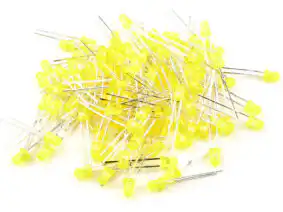 26063 | 100 x LED Yellow 3mm Round