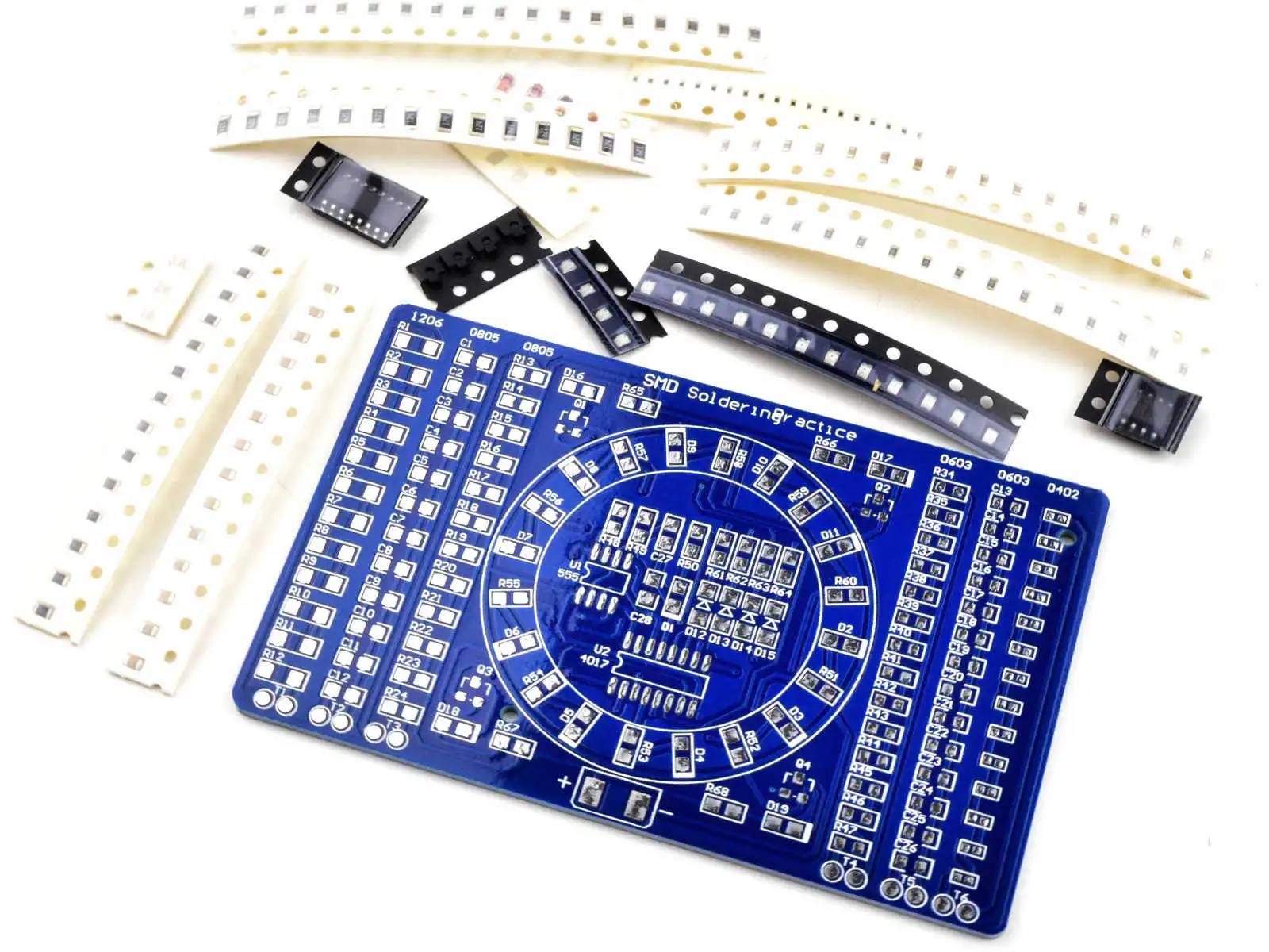 26231 | SMD Soldering Practice Kit, LED Light Effects with NE555