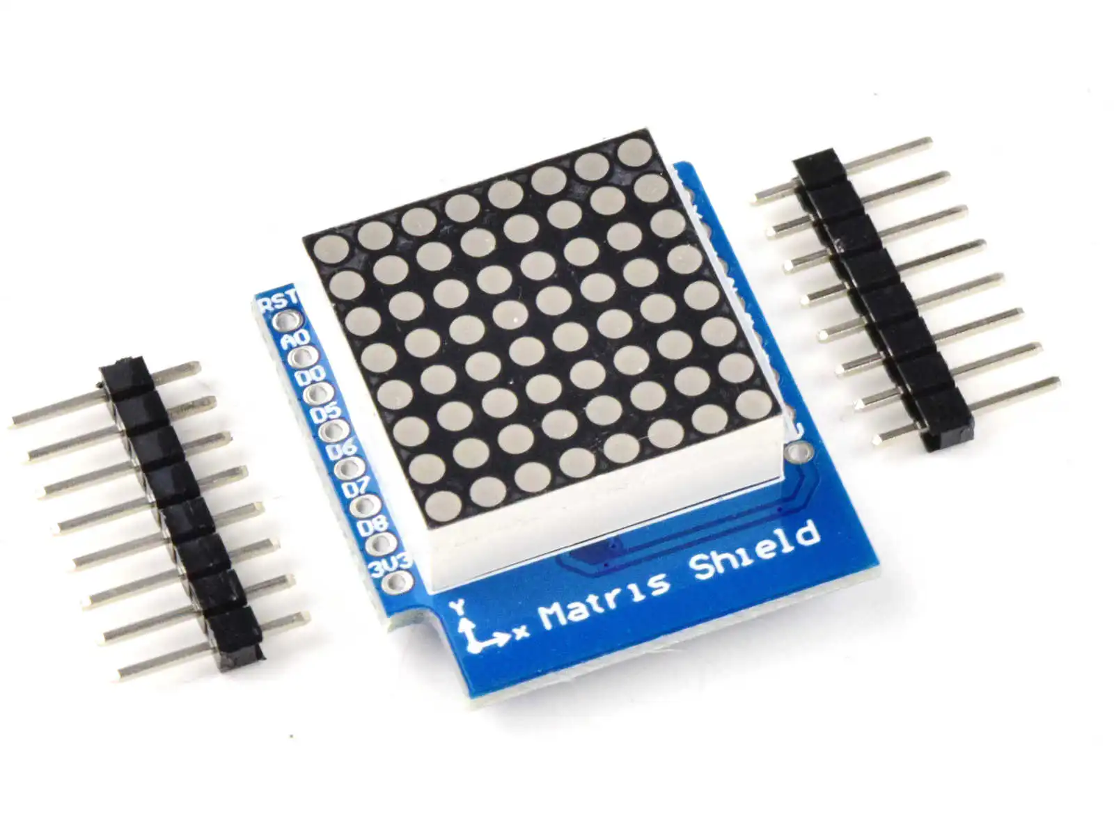 26287 | Wemos D1 Mini 8x8 LED Matrix Shield TM1640