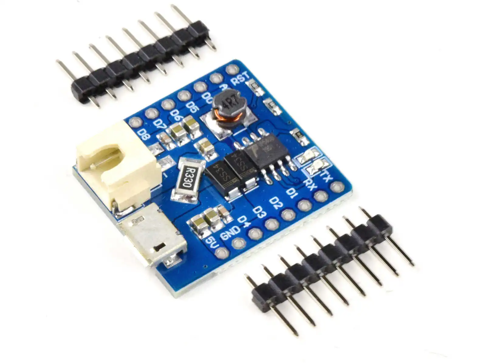 26214 | WEMOS D1 Mini Battery Shield V1.1.0 with 5V booster