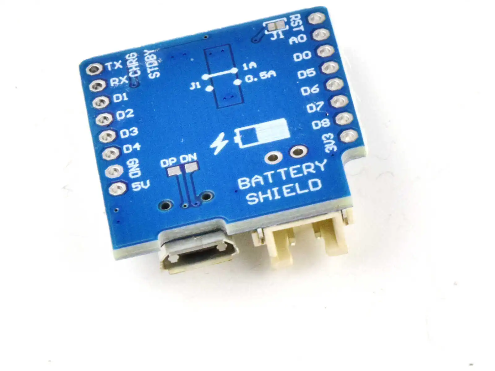 26214 | WEMOS D1 Mini Battery Shield V1.1.0 with 5V booster