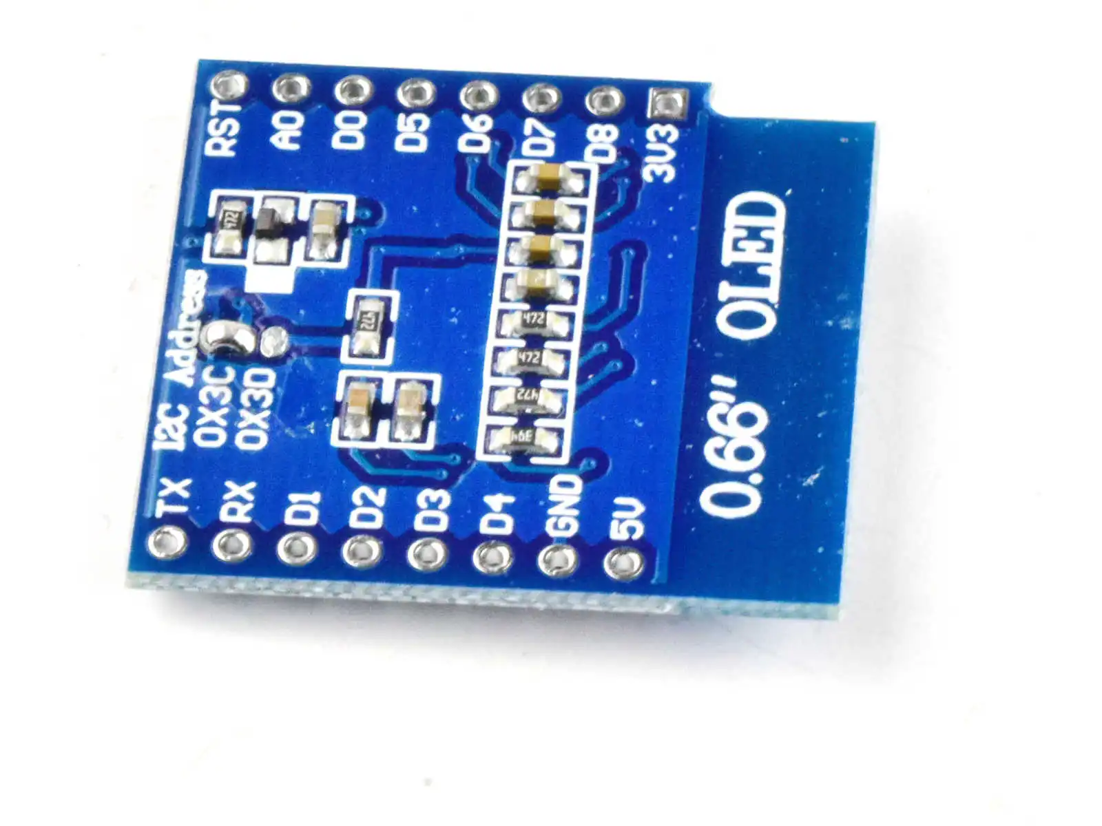 26230 | Wemos D1 Mini OLED Display 0.66 inch with 64 x 48 pixel