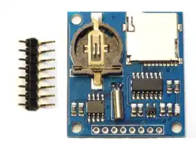 26096 | Data Logger Module with DS1307 + Micro-SD, Battery Backup, I2C/SPI