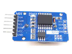 26080 | DS3231 RTC Module with 32kB Memory, I2C, Battery Backup