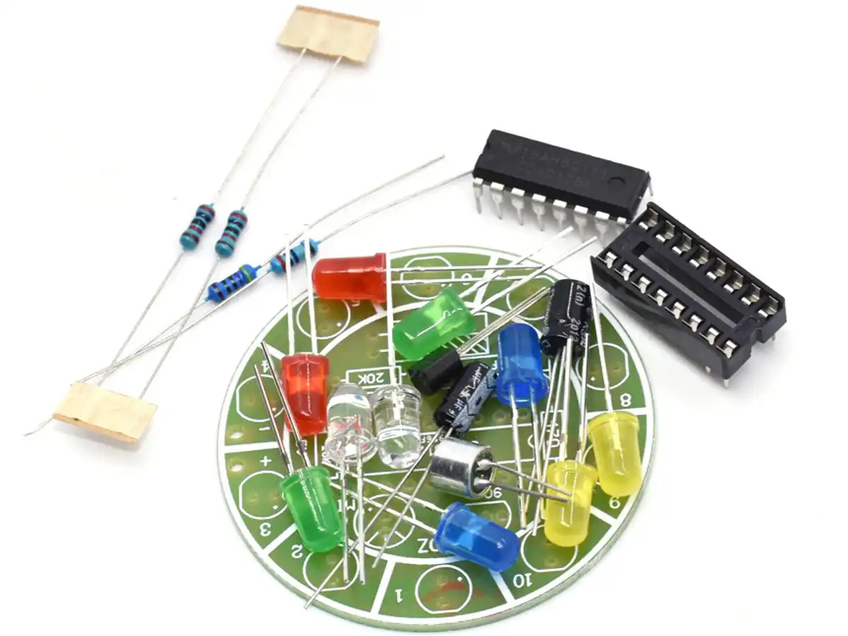 26726 | Sound activated light effect - DIY kit with CD4017