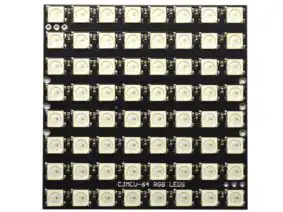26350 | 8x8 RGB LED Matrix with 64 x WS2812B - addressable