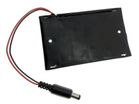 26966 6xAA battery holder with barrell plug 2