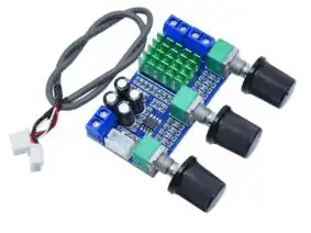 26969 | 2 x 50W Class-D Audio Amplifier with Tone Control 12-24V