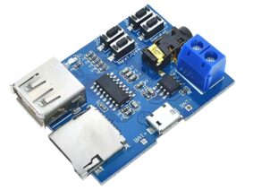 Stand-Alone MP3 Player Solution with Amplifier and Audio-Out