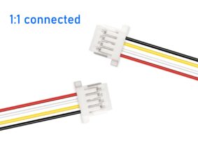 5 pcs JST-SH 1.0 4P cable 1to1