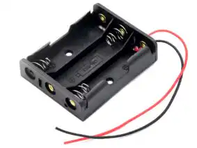 26157 | 3x AA Battery Holder, open wire ends
