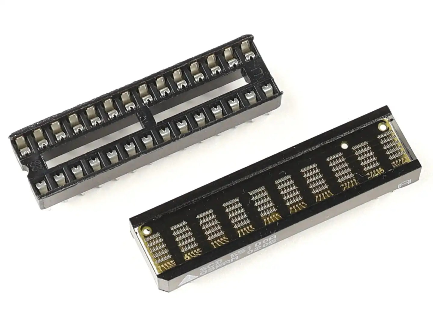 70054 | Osram SCD55100A intelligent 10-digit Dot-Matrix Display (red) and socket DIP-28