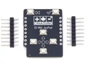 26161 | CANADUINO D1 Mini Keypad / JoyPad I2C