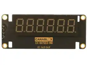CX-6X7SEG-MH | CANABLOX® 6-Digit 7-Segment Display I2C (CX-6X7SEG-MH)