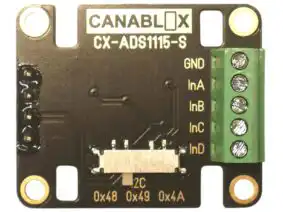 CX-ADS1115-S | CANABLOX® 4-Channel 16-Bit ADC I2C (CX-ADS1115-S)