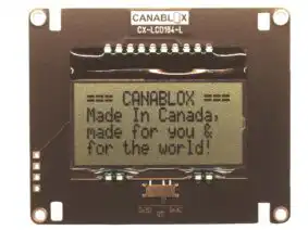 CX-LCD164-L | CANABLOX® 4 x 16 Characters LCD Module I2C (CX-LCD164-L)
