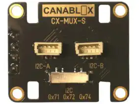 CX-MUX-S | CANABLOX® 2:1 Channel I2C Bus Multiplexer (CX-MUX-S)